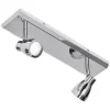 Resö Takspotlight 40cm Krom IP44