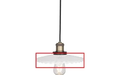 Reservglas till Cobbler Fönsterlampa Ø25cm Vit