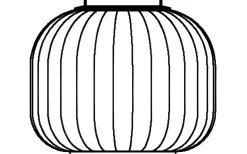 Reservglas till Elin Fönsterlampa Rök