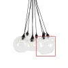Reservglas till Pallas Taklampa 28cm Klarglas