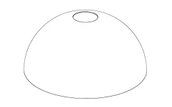 Reservglas till Vienda Flex Bord- och Golvlampa 16cm Opal