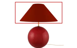 Reservskärm till 6246 Iris 35 Burgundy