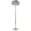 Rhythm Golvlampa Fjädrar 170cm Grå