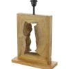 Ribadeo Lampfot 42cm Brun