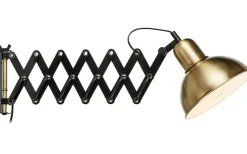 Riggs Vägglampa Mässing/Svart