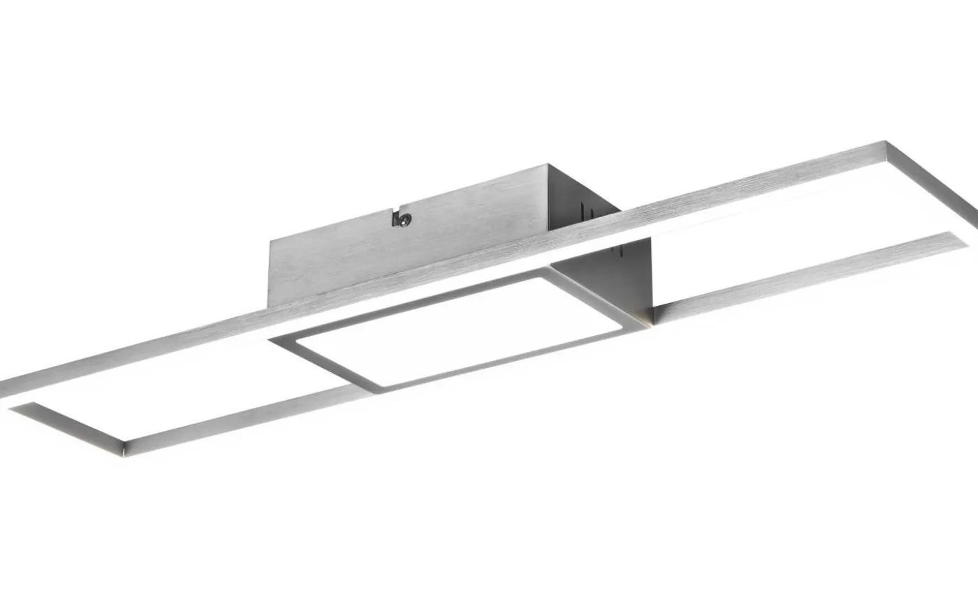Rigido Plafond LED i borstat stål