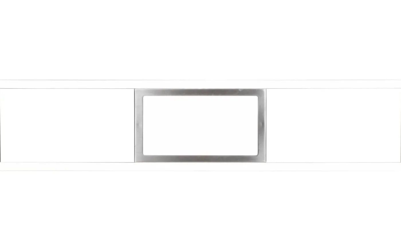 Rigido Plafond LED i borstat stål