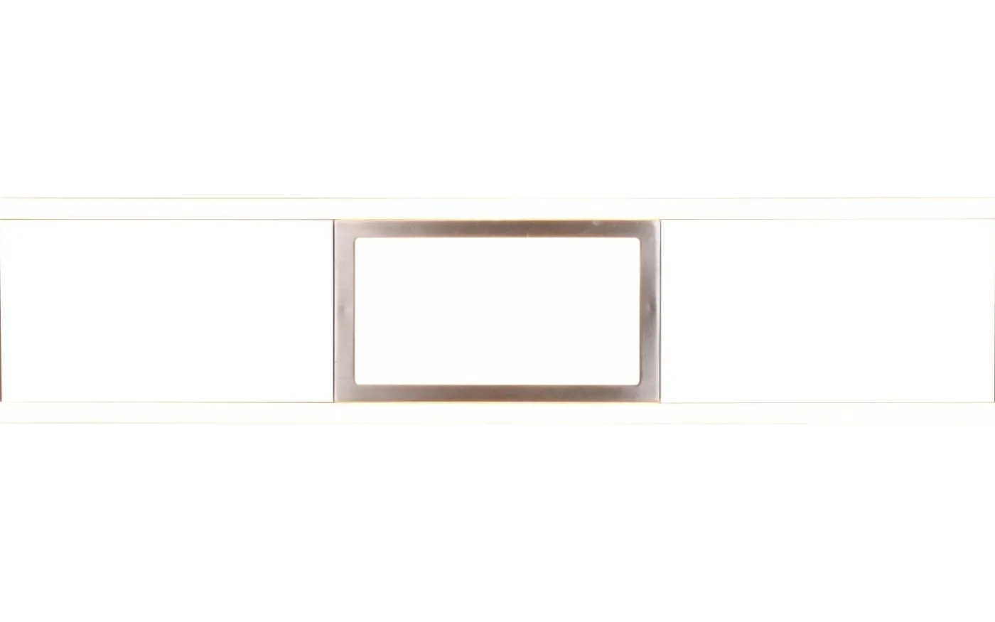 Rigido Plafond LED i borstat stål