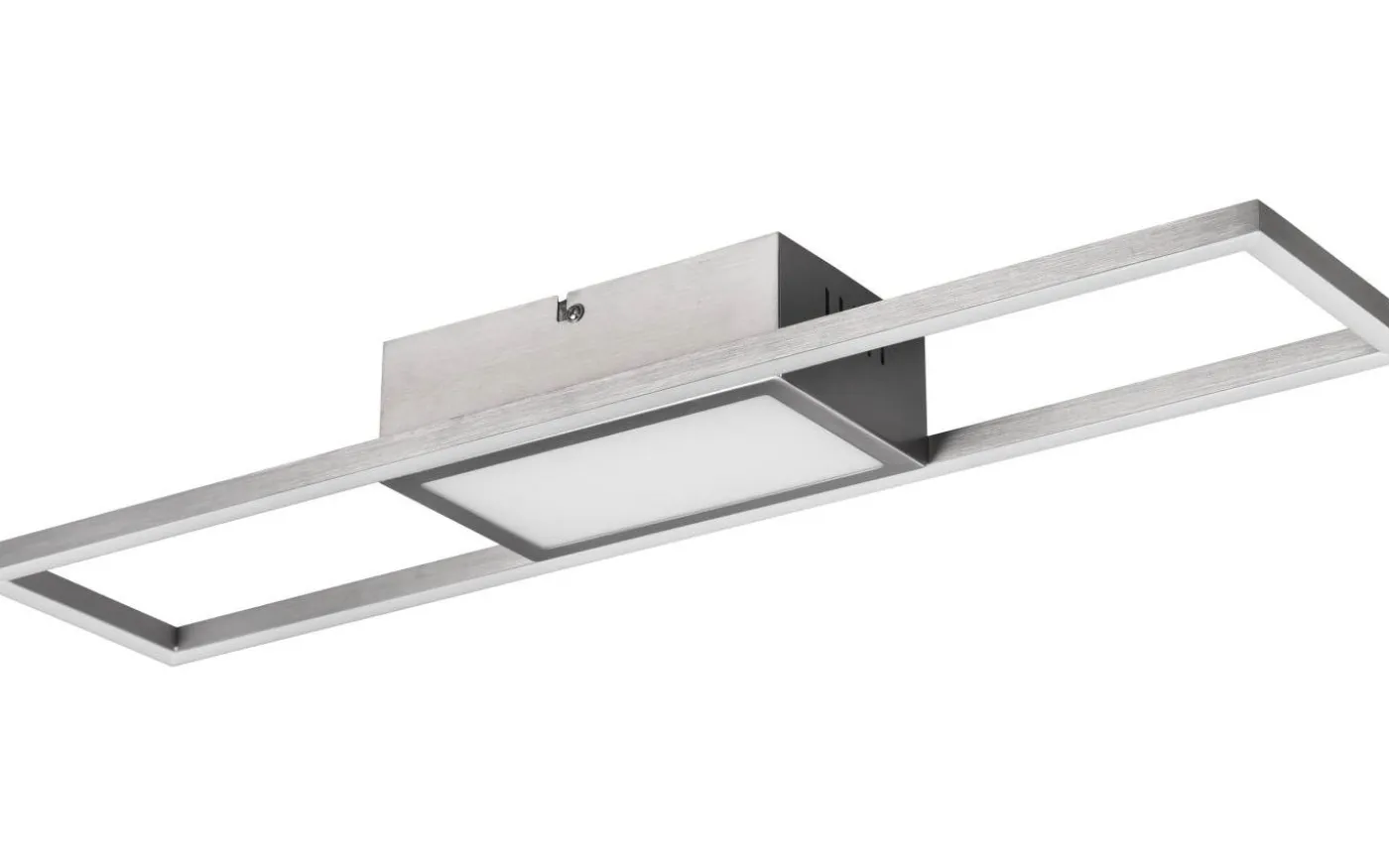 Rigido Plafond LED i borstat stål