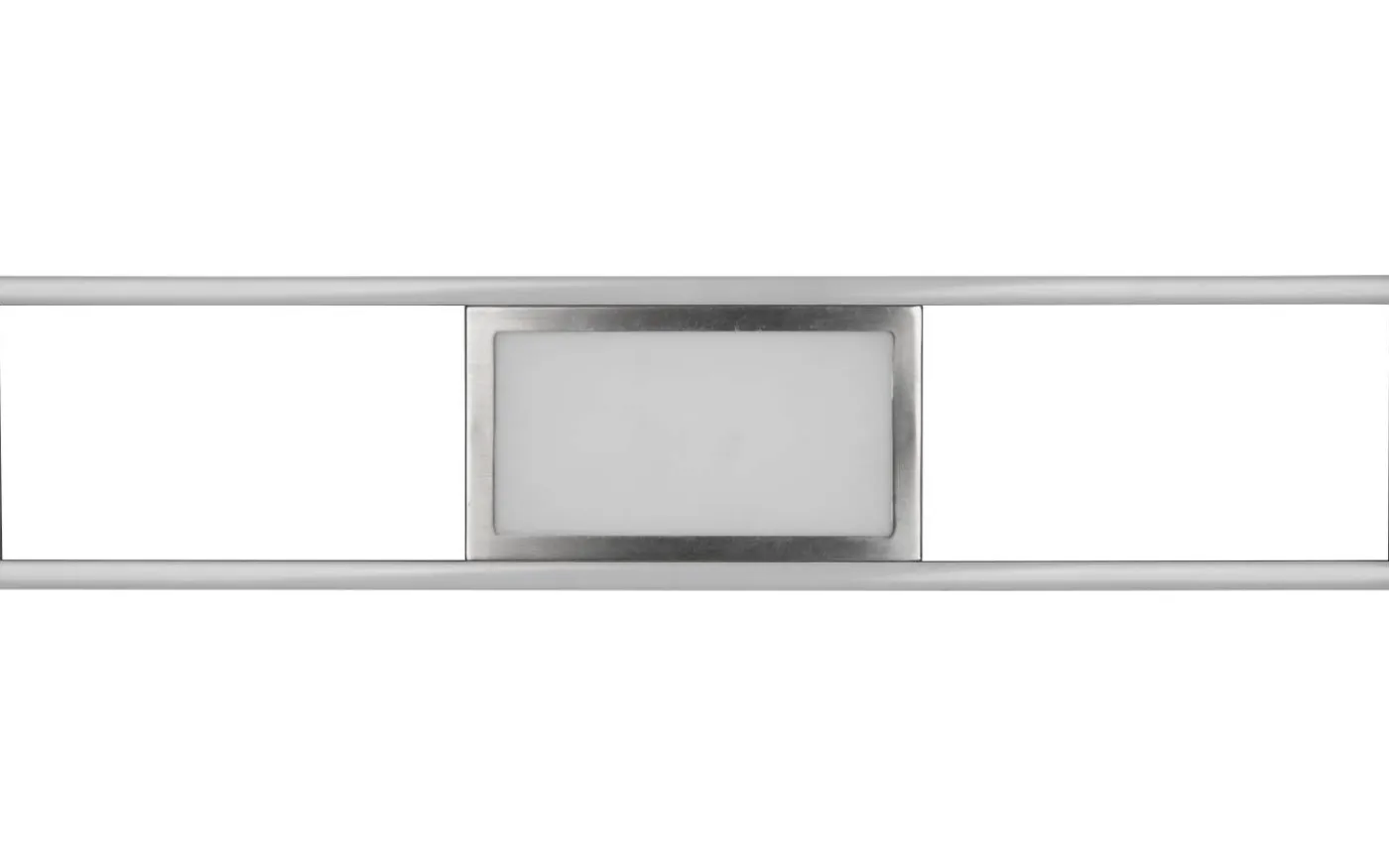 Rigido Plafond LED i borstat stål