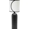 Riley Bordslampa 59cm Ava Offwhite/Svart