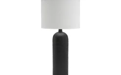 Riley Lampfot 38cm Matt Svart