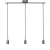 Rille Taklampa 3L 85cm Borstad Krom