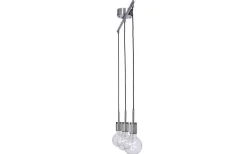 Rille Taklampa 3L 85cm Borstad Krom