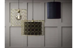 Ring Taklampa 30cm Svart