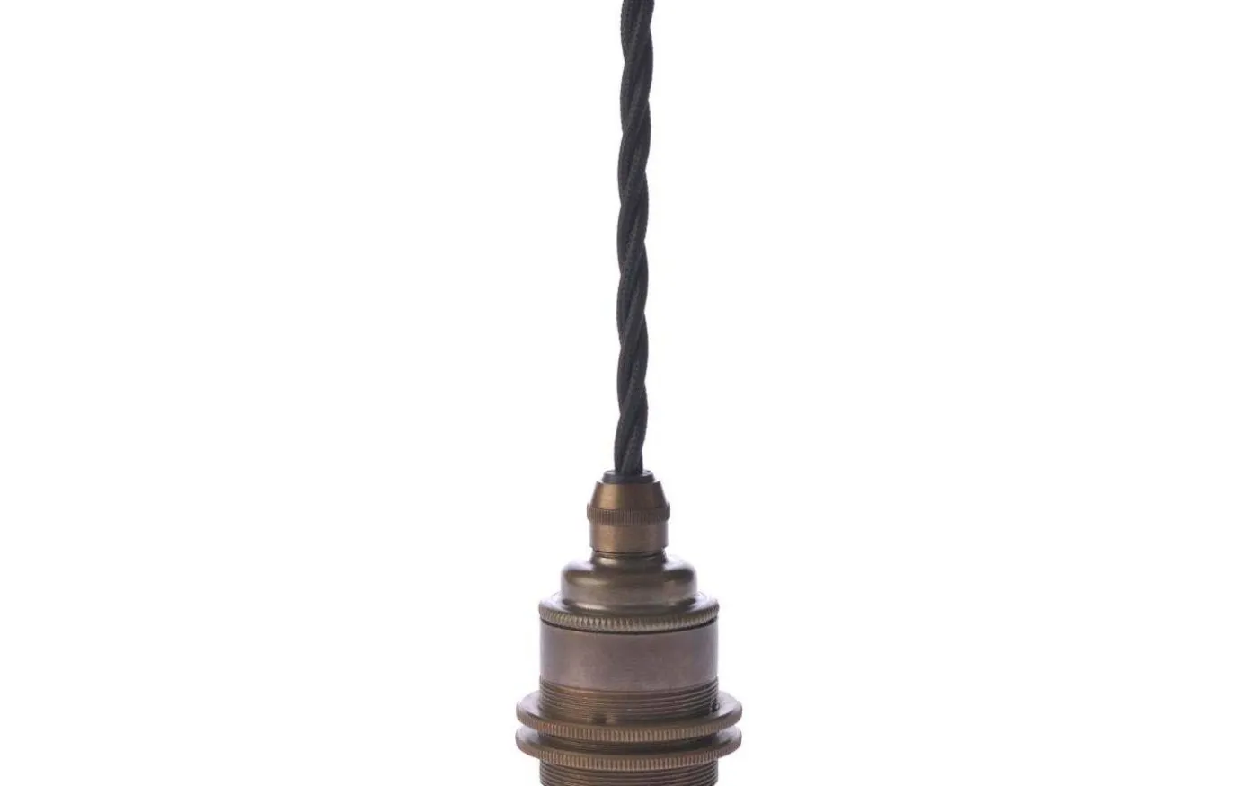 Ringupphäng U18 Svart kabel, Antik