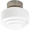 Risberg Plafond Ø25cm Vit/Nickel