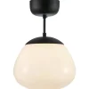 Rise Plafond 25cm Vit/Svart
