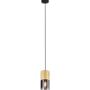 Robin Fönsterlampa 10cm E27 matt mässing/rökfärgad