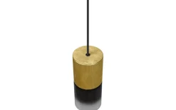 Robin Fönsterlampa 10cm E27 matt mässing/rökfärgad