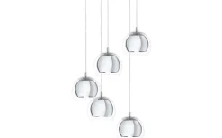 Rocamar Taklampa 59cm Krom