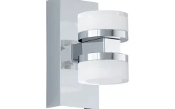 Romendo Up/Down Vägglampa LED 3000K 2x7,2W Krom IP44