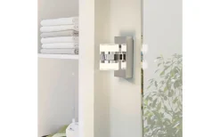 Romendo Up/Down Vägglampa LED 3000K 2x7,2W Krom IP44