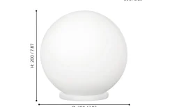 Rondo Bordslampa 20cm Opal