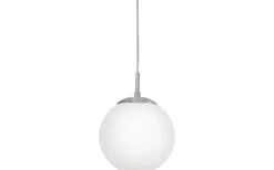 Rondo Fönsterlampa 20cm Nickel/Opal