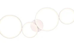 Rondo Plafond LED 4-delad mattvit