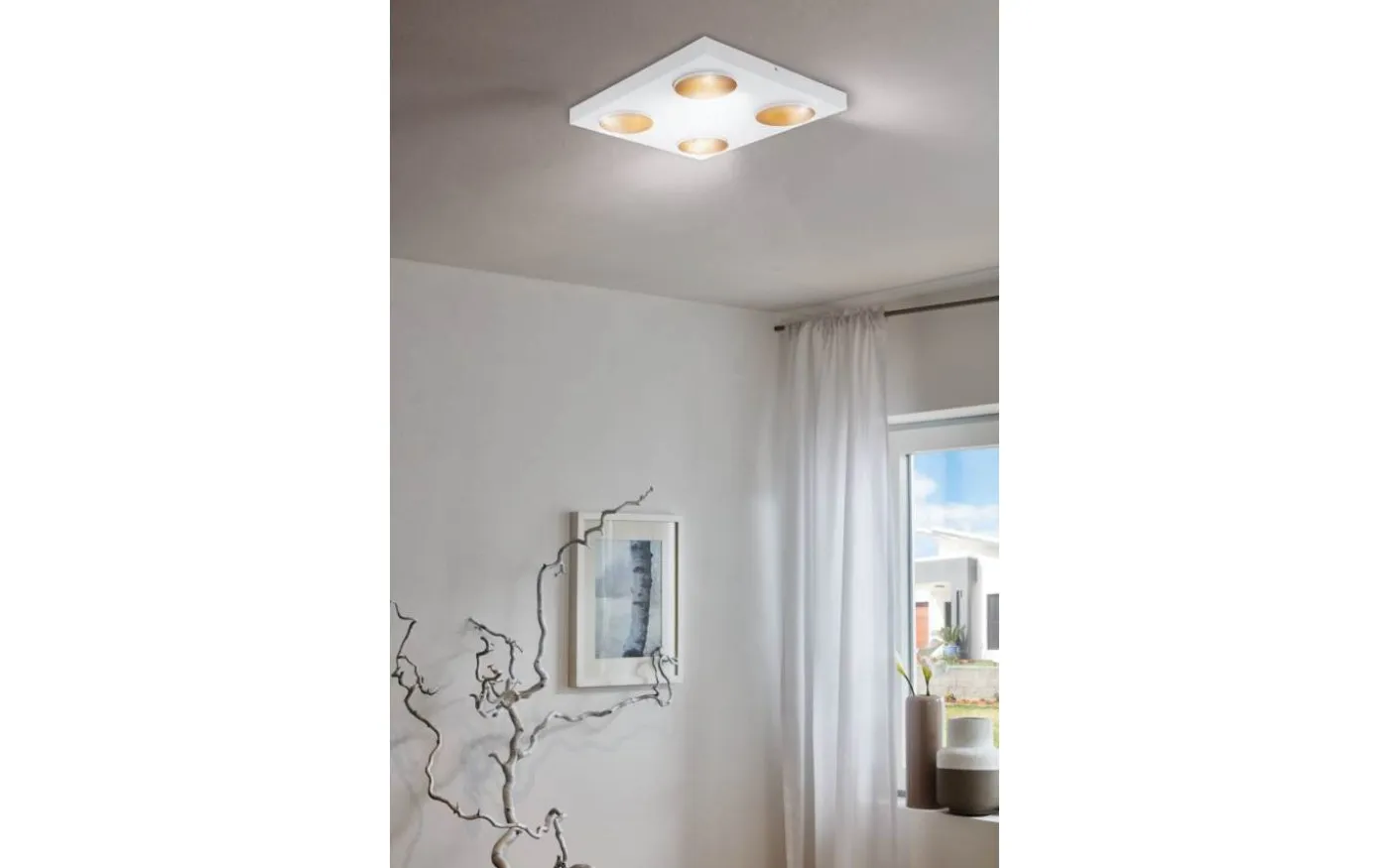 Ronzano Plafond 35cm LED 3000K 13,2W Vit