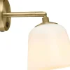 Room 49 Vägglampa Opal/Antikmässing