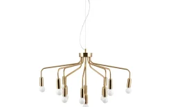 Roots Taklampa 70cm Borstad Mässing