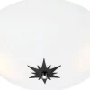Rose Plafond 35cm Vit/Svart