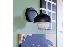 Rose Vägglampa Svart