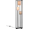 Ross Golvlampa 3-delad E27 flerfärgad