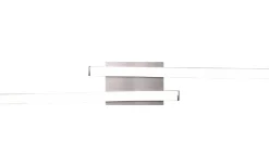 Route Plafond LED 2-delad borstad stål 4000K