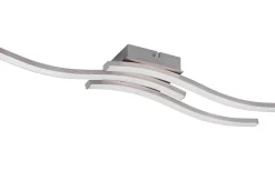 Route Plafond LED 3-delad borstad stål 4000K