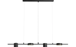 Row Taklampa 106cm Svart
