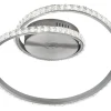 Rubin Plafond LED i borstad aluminium RGB