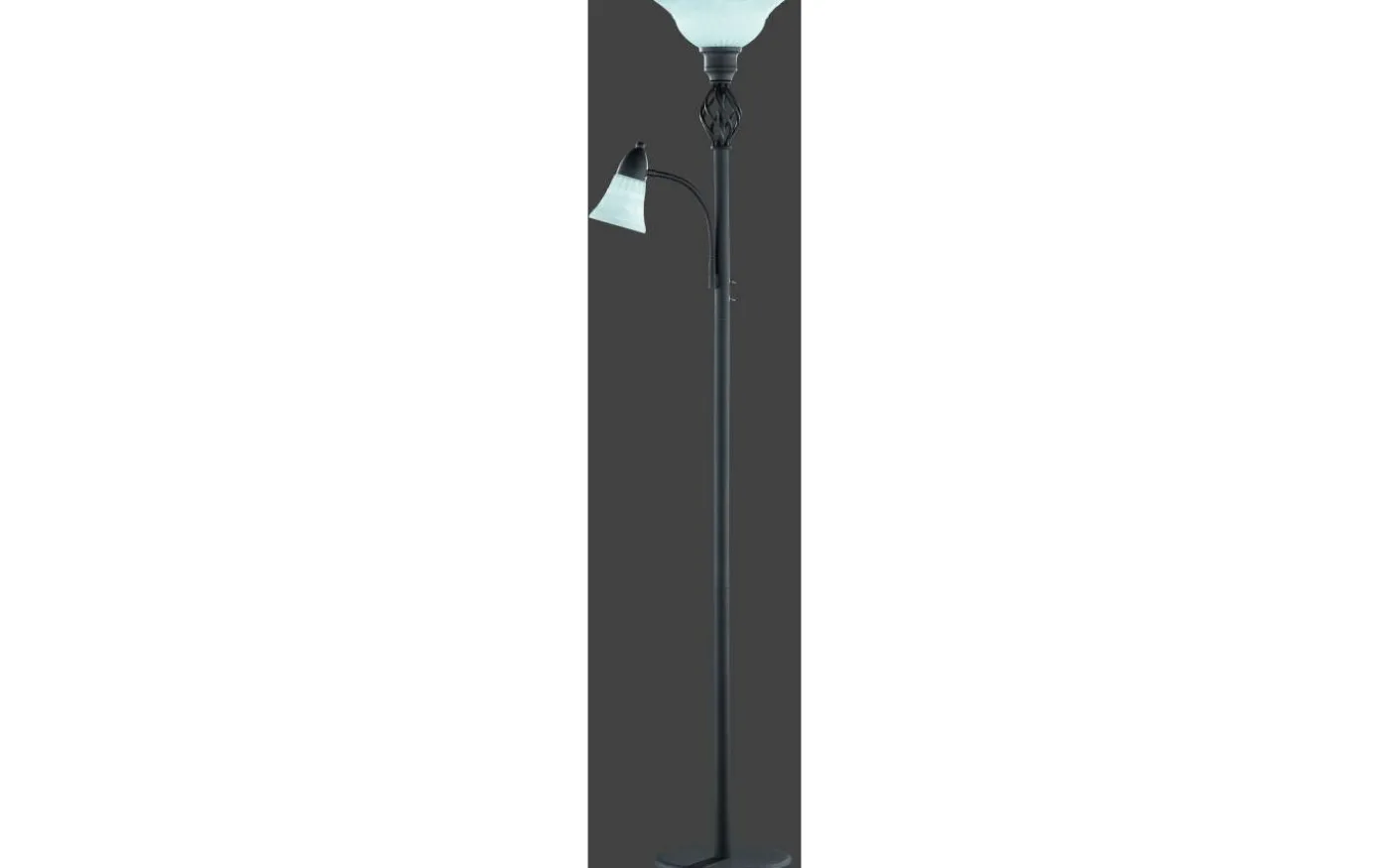 Rustica Golvlampa uplight E27 + E14 rustik