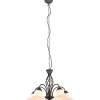 Rustica Takkrona 60cm 5-delad E27 rustik