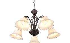Rustica Takkrona 60cm 5-delad E27 rustik