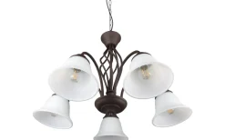 Rustica Takkrona 60cm 5-delad E27 rustik