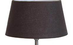 Sabina Oval Lampskärm 20cm Choklad
