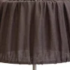 Sabina Plisserad Lampskärm Ø36cm Choklad