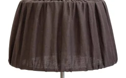 Sabina Plisserad Lampskärm Ø36cm Choklad