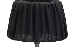 Sabina Plisserad Lampskärm Ø30cm Svart