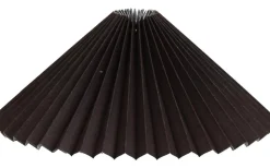 Sabina Plisserad Lampskärm Ø40cm Choklad