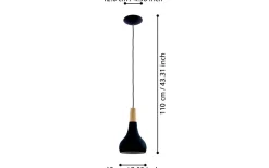 Sabinar Fönsterlampa 18cm Svart